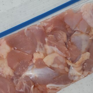 鶏もも肉をぽん酢で冷凍保存☆